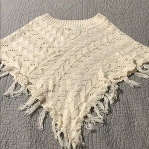 Mudd Sweater Poncho